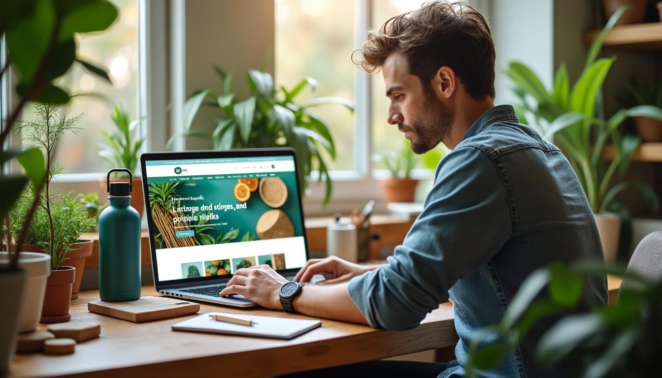 découvrez notre guide ultime pour créer un site internet e-commerce éco-responsable. apprenez à concevoir une boutique en ligne durable, d'optimiser vos pratiques commerciales pour réduire votre empreinte carbone et à séduire des consommateurs soucieux de l'environnement. transformez votre projet en une véritable initiative verte et boostez votre impact positif sur la planète.