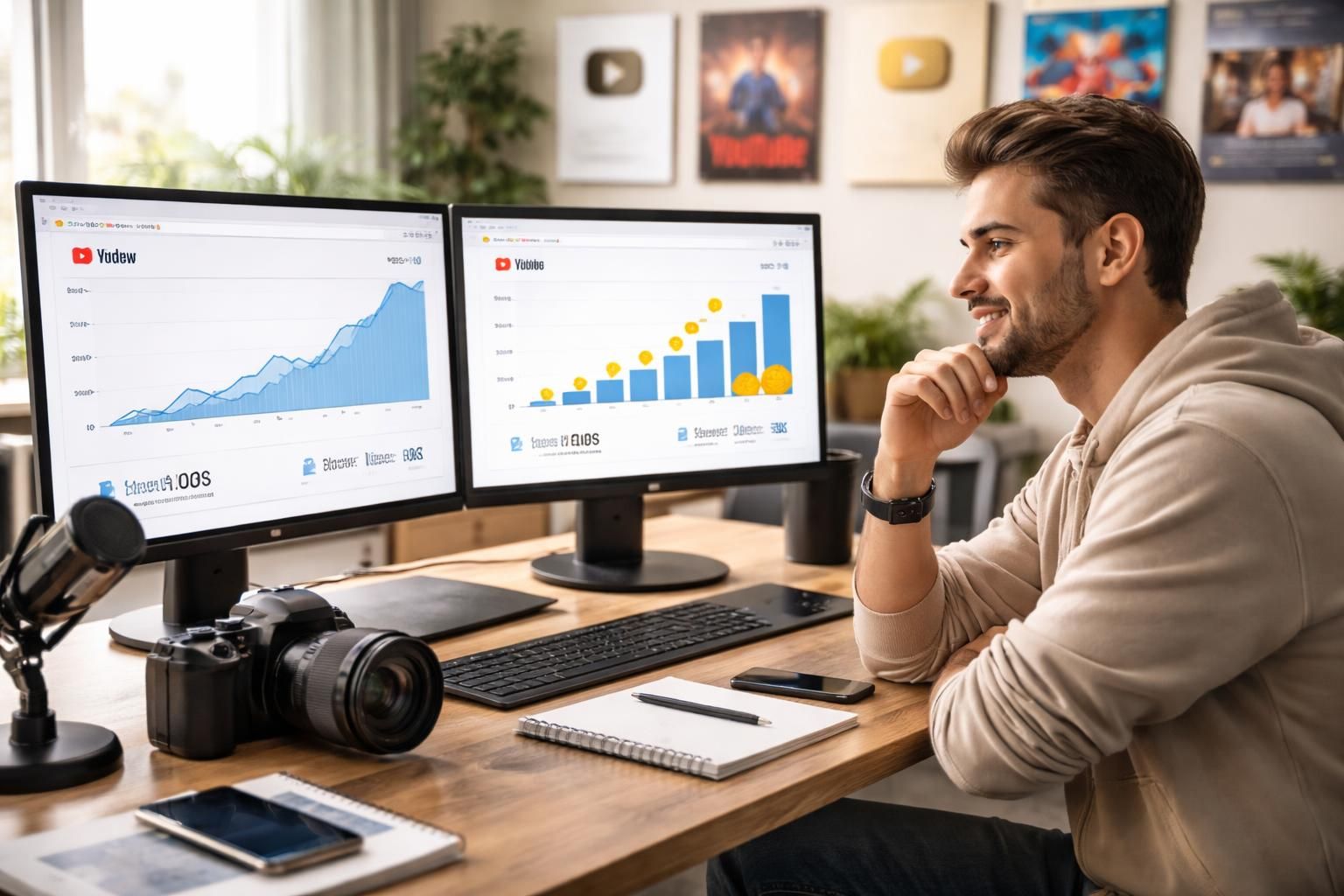 découvrez combien un créateur de contenu peut gagner pour 1 million de vues sur youtube et les facteurs qui influencent ses revenus.