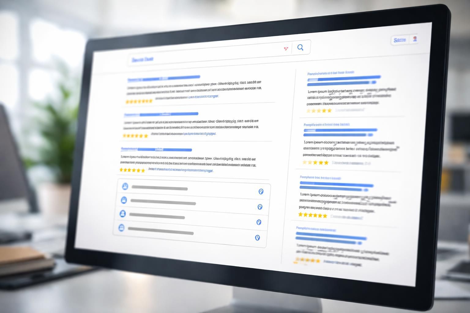 découvrez comment obtenir des étoiles et des questions sous vos liens seo pour améliorer la visibilité et l'attractivité de votre site dans les résultats de recherche.