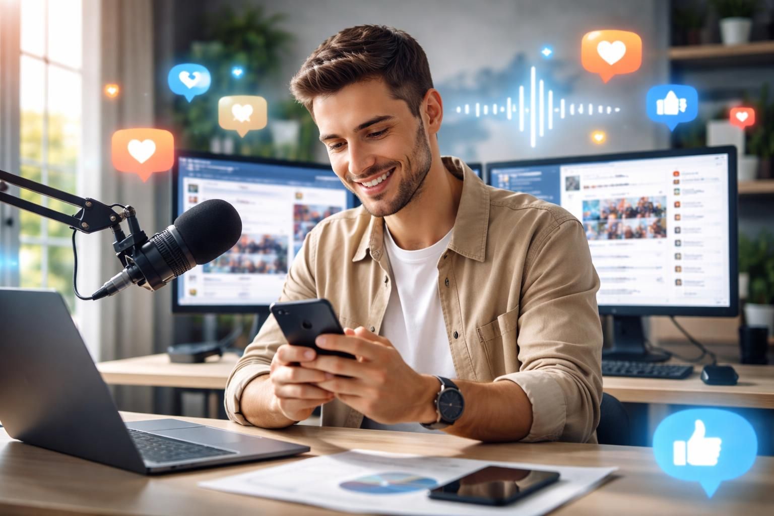 découvrez comment utiliser efficacement les réseaux sociaux pour augmenter la visibilité et promouvoir votre podcast auprès d'une audience engagée.