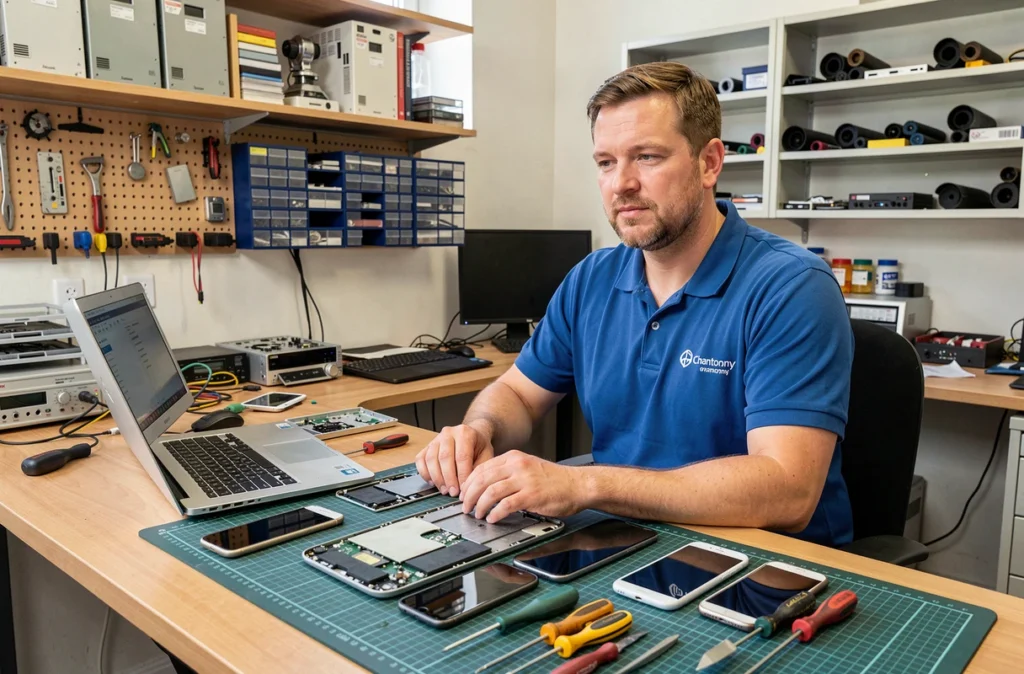 Atelier de réparation informatique et smartphones d'Altéa Informatique à Chantonnay
